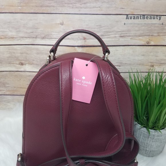Cherrywood Kate Spade Jackson Medium Backpack New main image 6